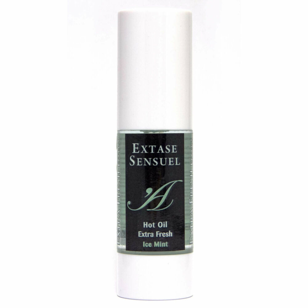 Extase Sensuel – masážny olej s hrejivým a ochladzujúcim účinkom – mäta (30ml)