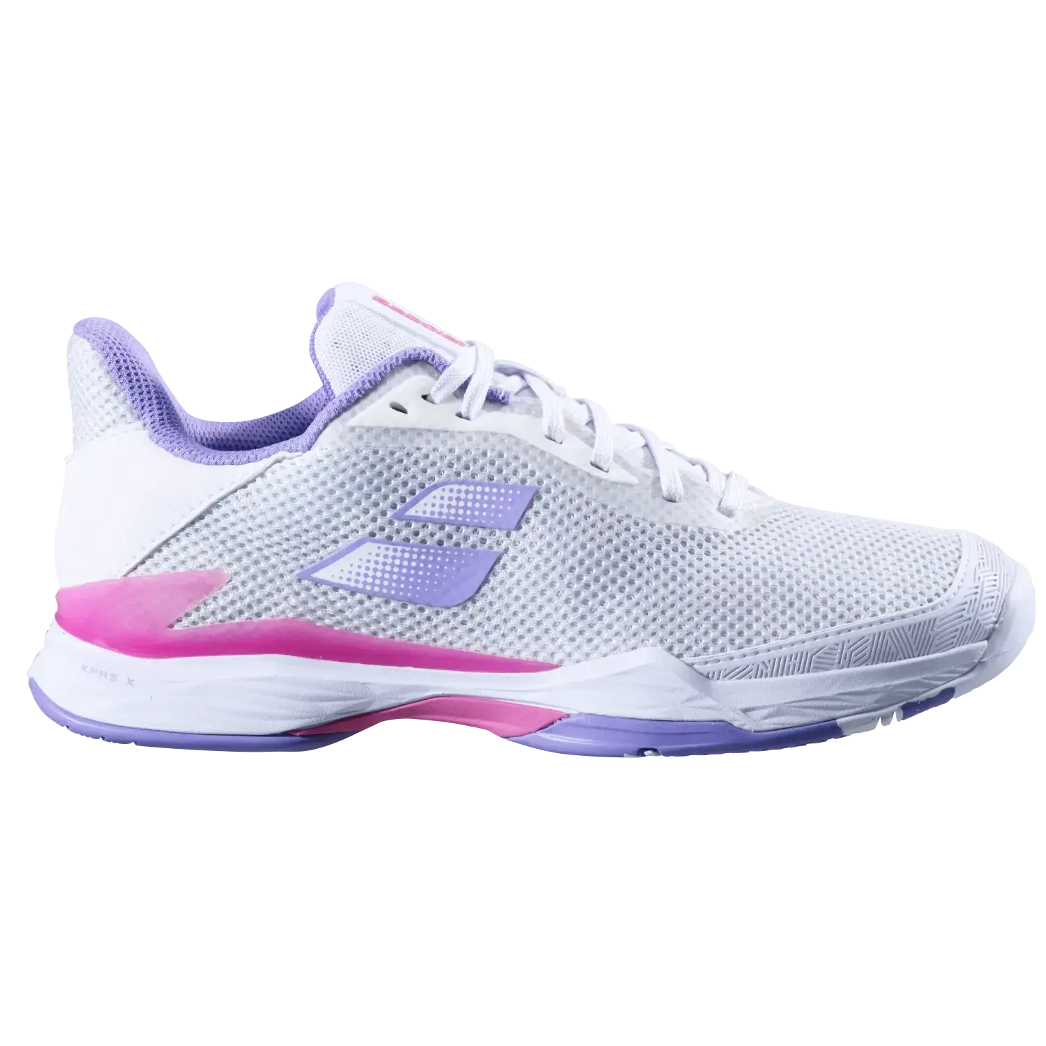 Babolat Jet Tere All Court Women White/Lavender EUR 41 Women's Tennis Shoes