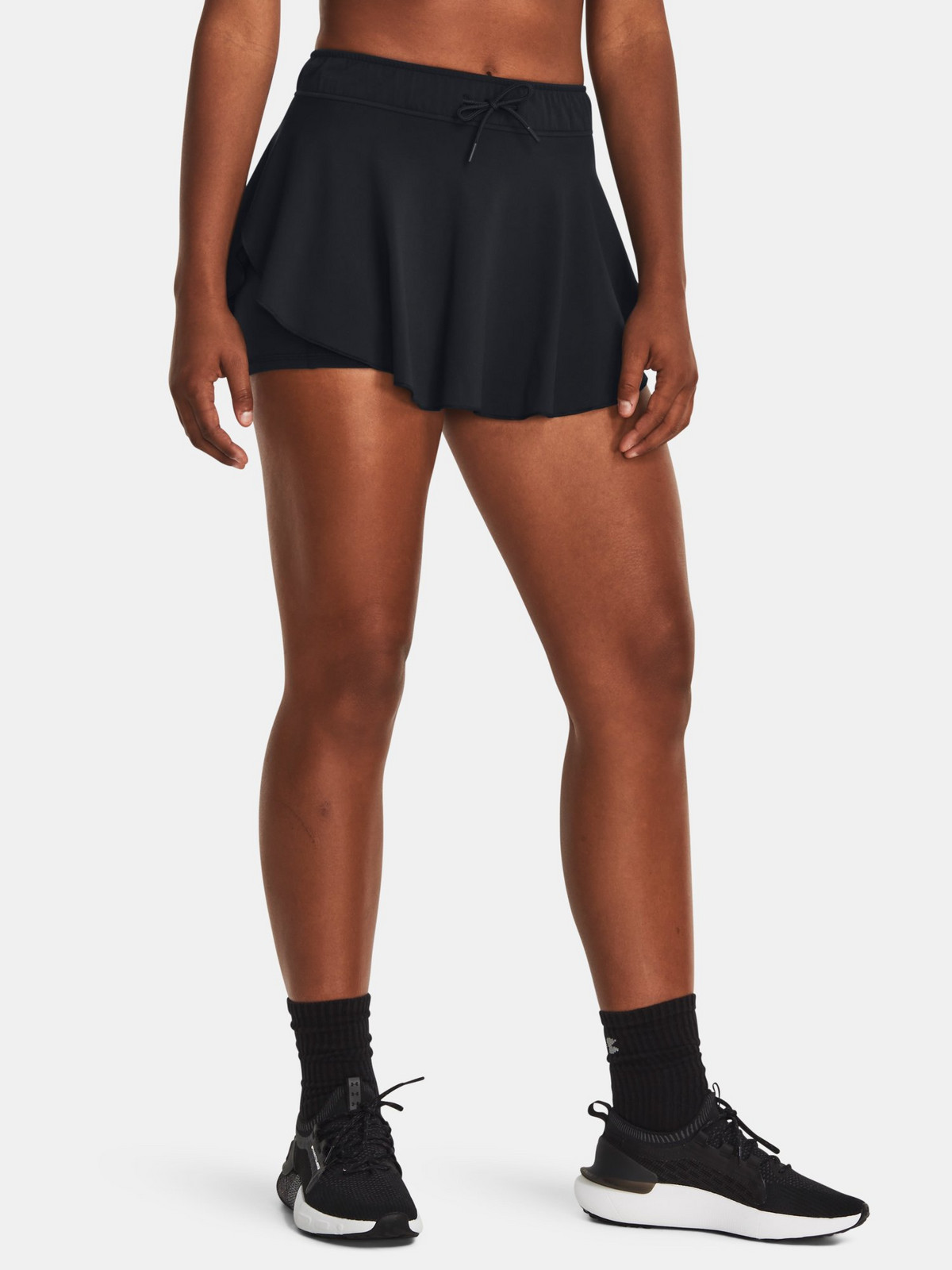 Under Armour Skirt Essential Split Skort-BLK - Women's