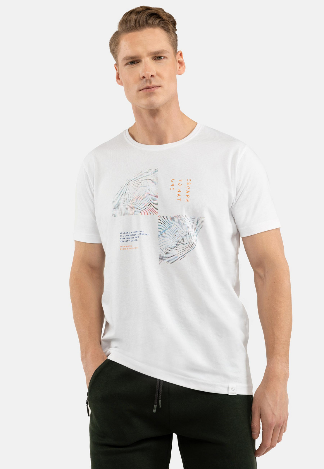 Volcano Man's T-Shirt T-Coss