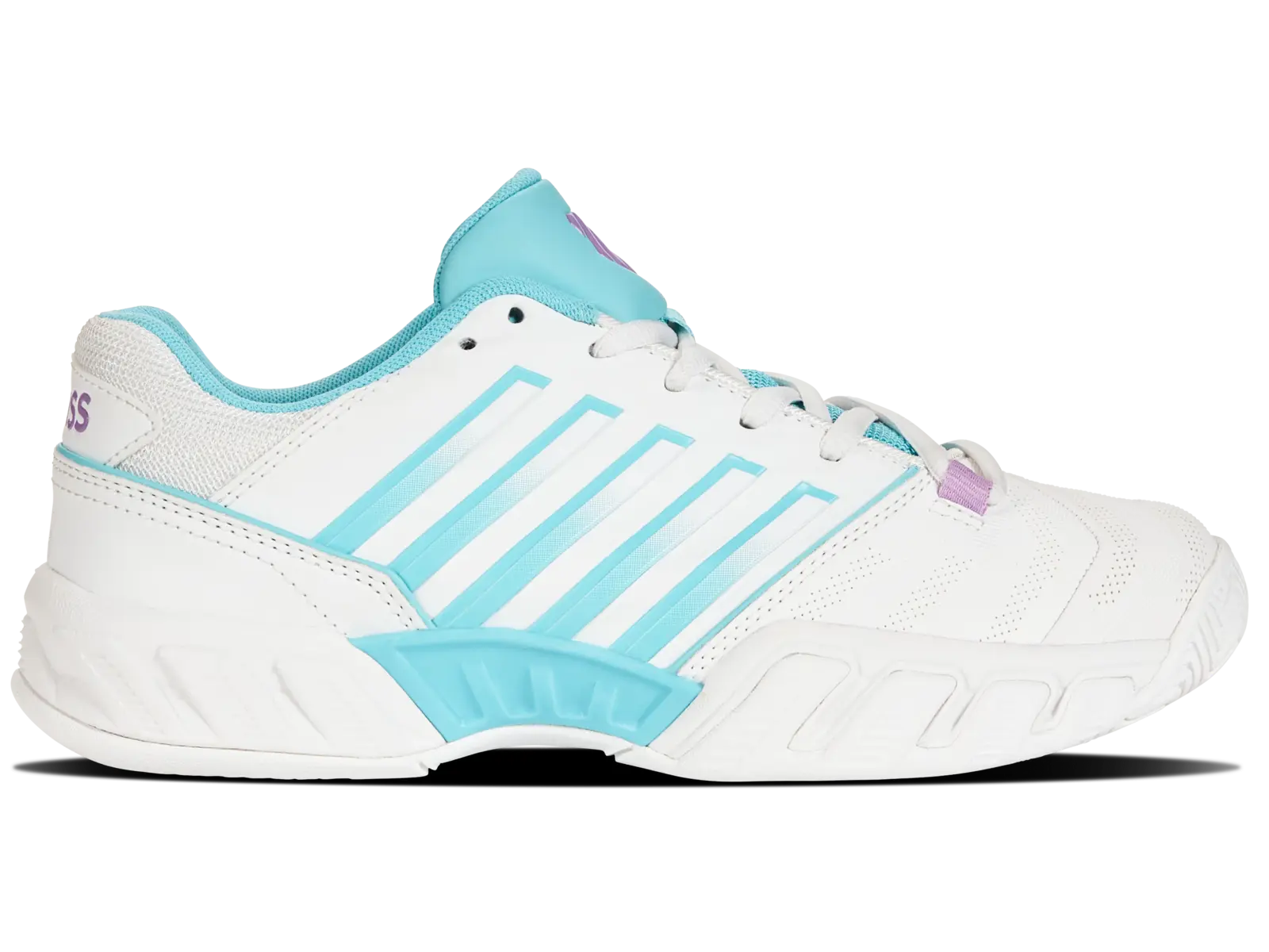 Women's K-Swiss Bigshot Light 4 Brilliant White Tennis Shoes EUR 39.5