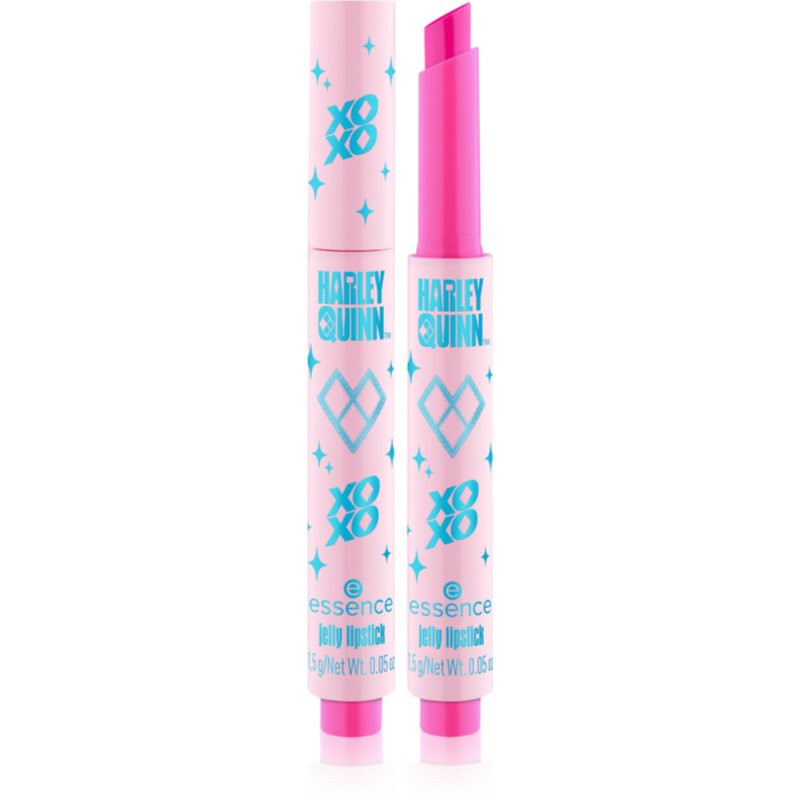 essence Harley Quinn gélový rúž odtieň 01 Psycho Pink 1,5 g