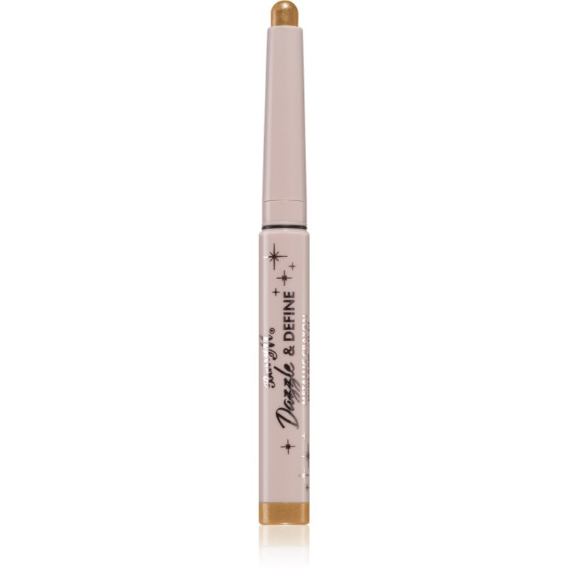 Barry M Dazzle & Define Metallic Crayon očné tiene v ceruzke odtieň Gold 1,4 g