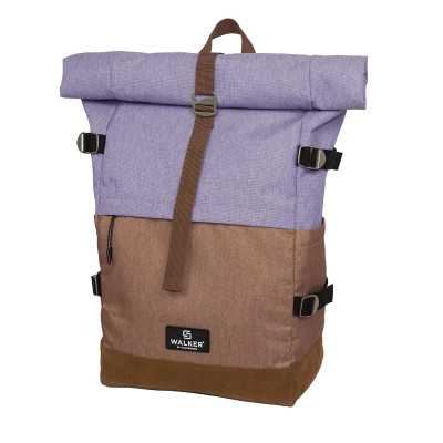 Batoh WALKER, Roll-up Two Lavender / Biscuit