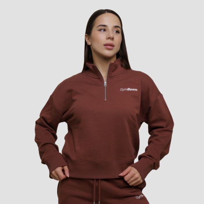 GymBeam Dámska mikina 1/2 Zip Agile Root  XLXL