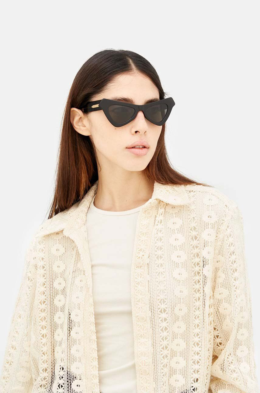 Slnečné okuliare Marni Fairy Pools dámske, čierna farba, EYMRN00006 001 TQQ