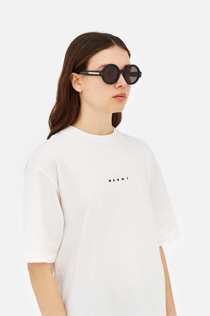 Slnečné okuliare Marni Nakagin Tower Black dámske, čierna farba, EYMRN00041.001.KGI