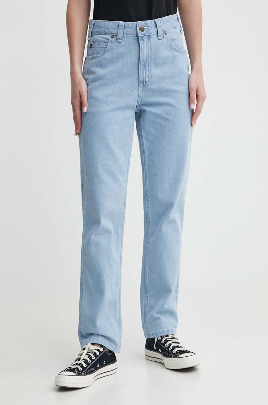 Rifle Dickies ELLENDALE DENIM dámske, vysoký pás, DK0A4XEK