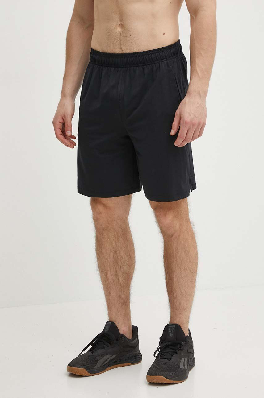 Tréningové šortky Under Armour Tech Vent čierna farba