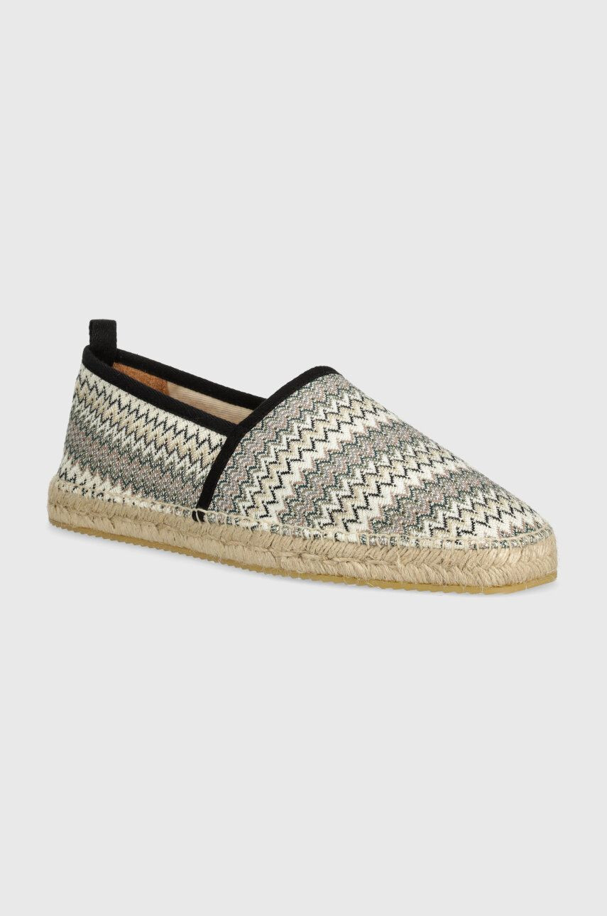 Espadrilky Missoni Corfu béžová farba, M29_003