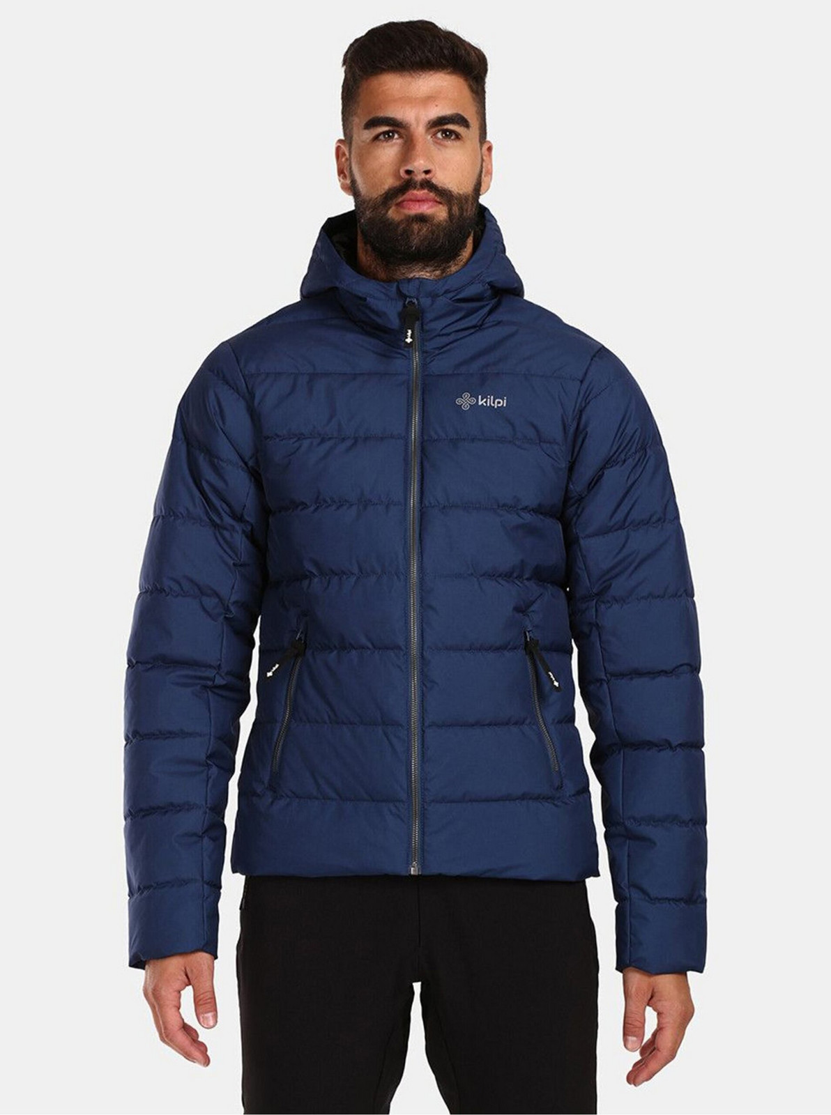 Tmavě modrá pánská zateplená bunda Kilpi Tasha-M