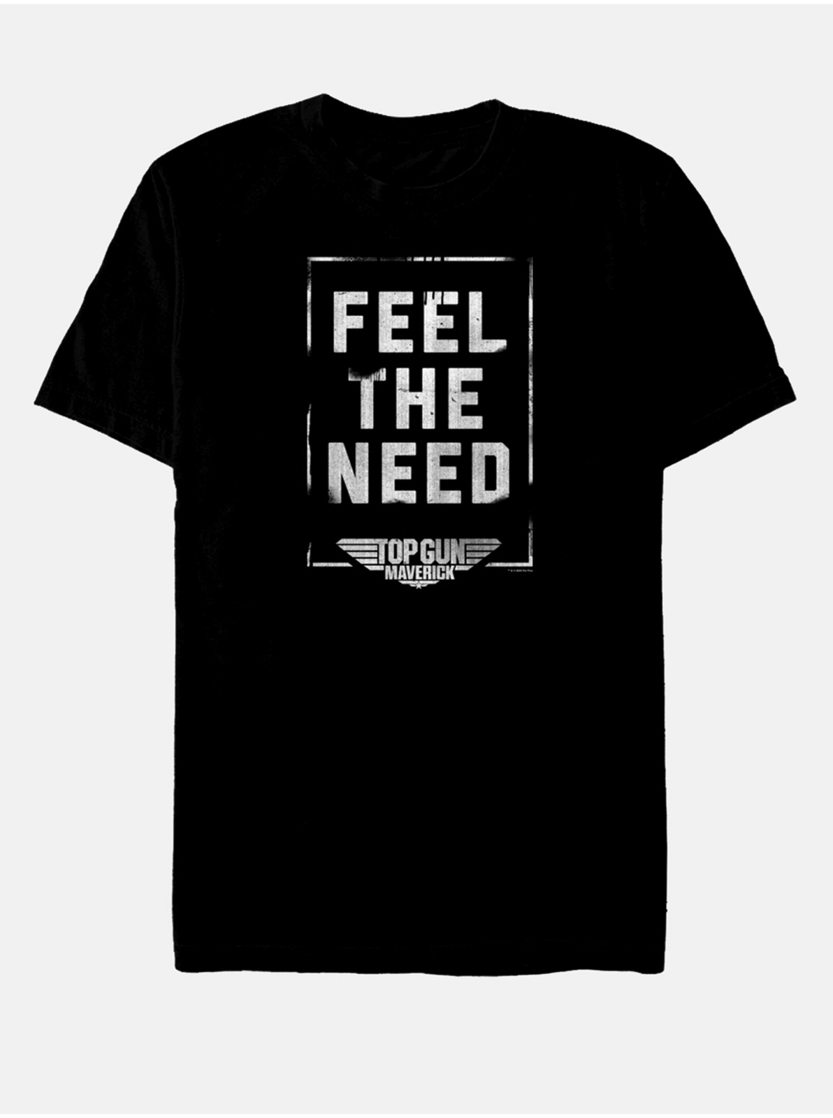 Čierne unisex tričko Paramount Feel The Need