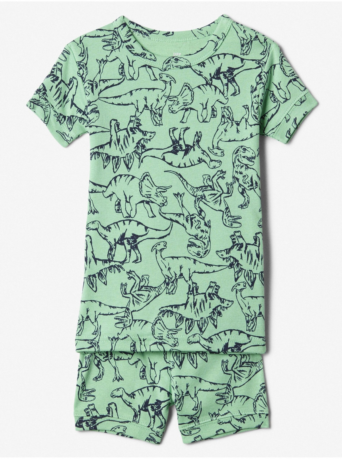 Zelené chlapčenské vzorované pyžamo GAP