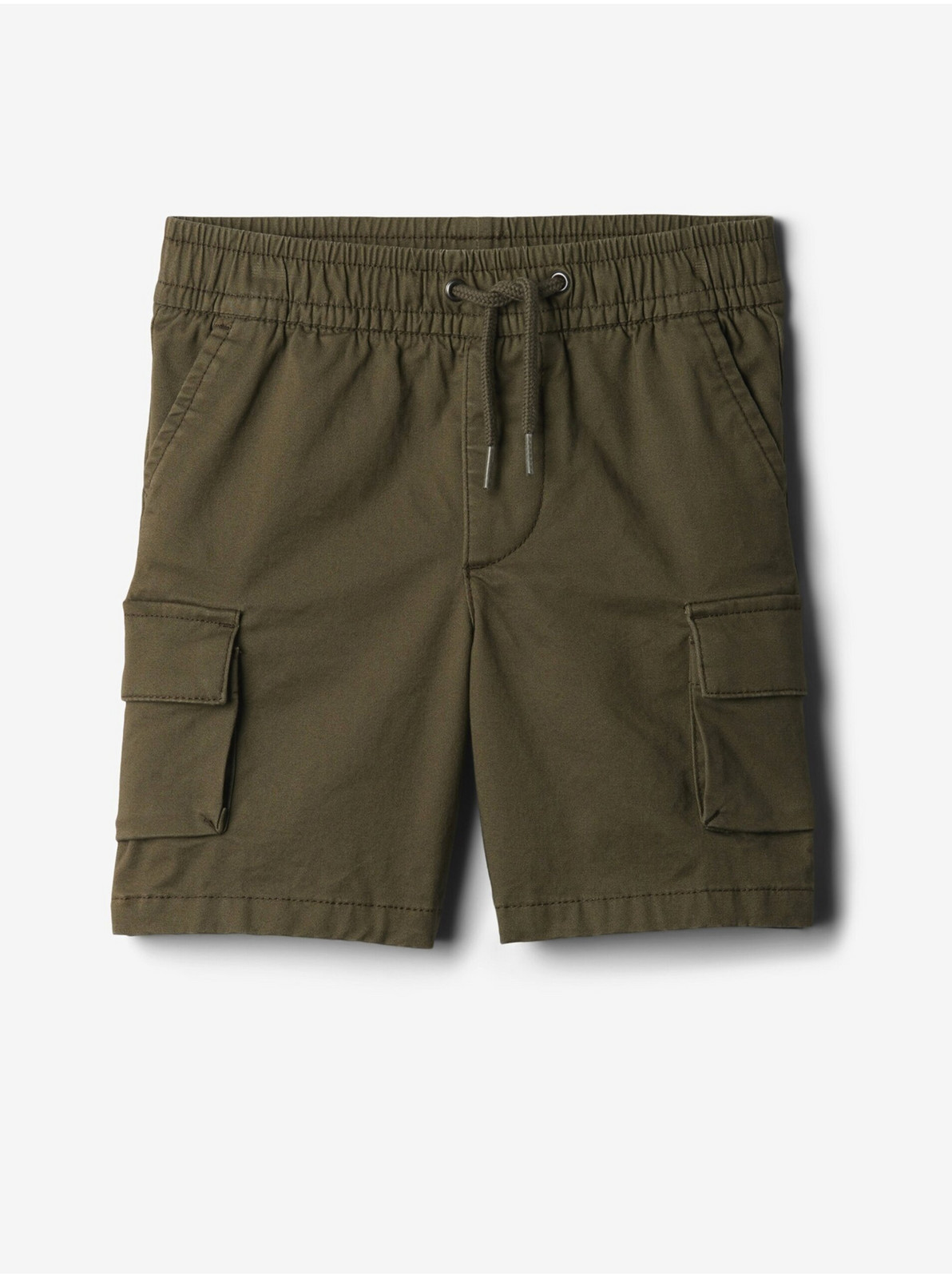 Kaki chlapčenské kraťasy s vreckami GAP