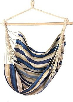 SEDCO Hojdacie kreslo 15026B béžové/modré