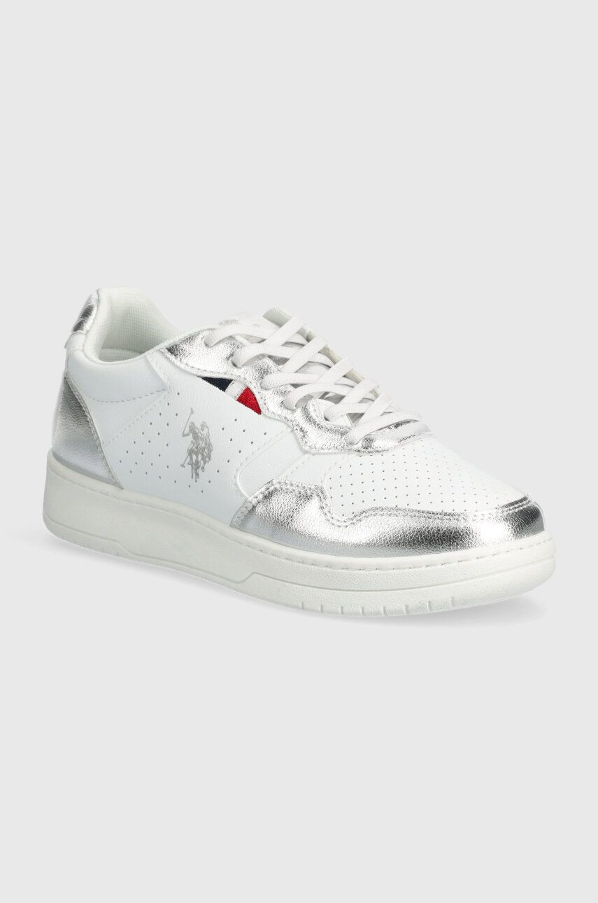 Detské tenisky U.S. Polo Assn. DENNY004A biela farba