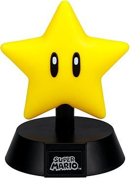 Super Mario – Super Star – Icon – svietiaca figúrka