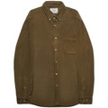 Košele s dlhým rukávom Portuguese Flannel  Lobo Shirt - Olive