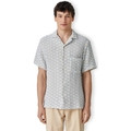Košele s dlhým rukávom Portuguese Flannel Net Shirt - Blue