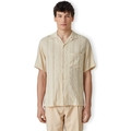 Košele s dlhým rukávom Portuguese Flannel Almada Shirt - Ecru