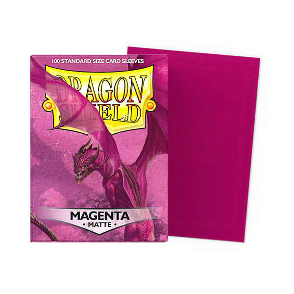 Dragon Shield Obaly na karty Dragon Shield Standard Sleeves - Matte Magenta - 100 ks