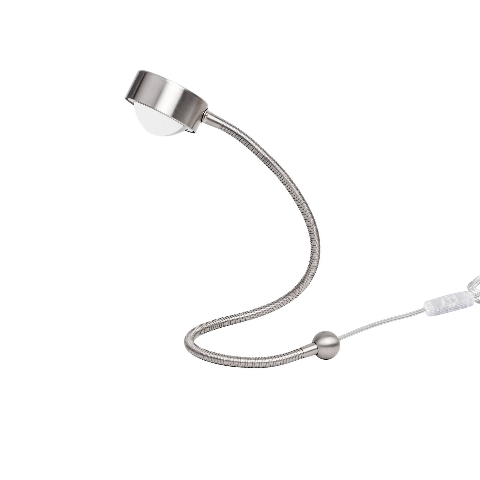 Stolná lampa LIGHTME Powerlens Snake s titánovým ohybným ramenom