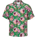Košele s dlhým rukávom Selected Relax Liam Shirt - Jolly Green