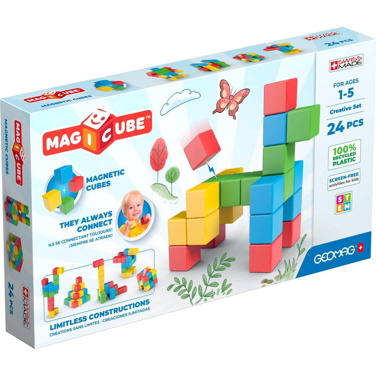 Geomag Magicube Creative 24 dielikov