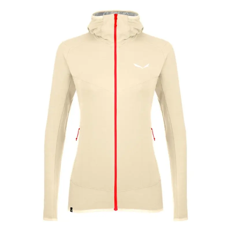 Women's sweatshirt Salewa Light Micro PL Oatmeal Melange
