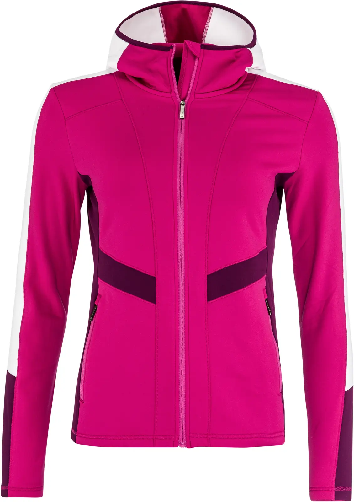 Women's Head Jasmine Midlayer FZ Pink/White M Jacket