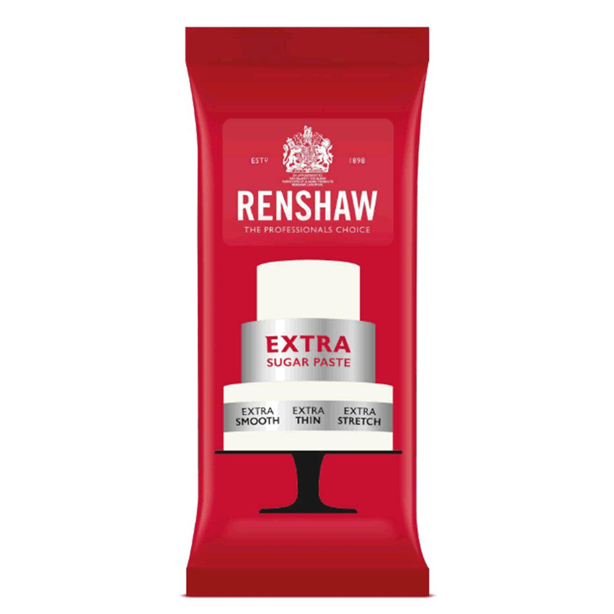 Renshaw Extra biely rolovaný fondant - Extra White 1 kg