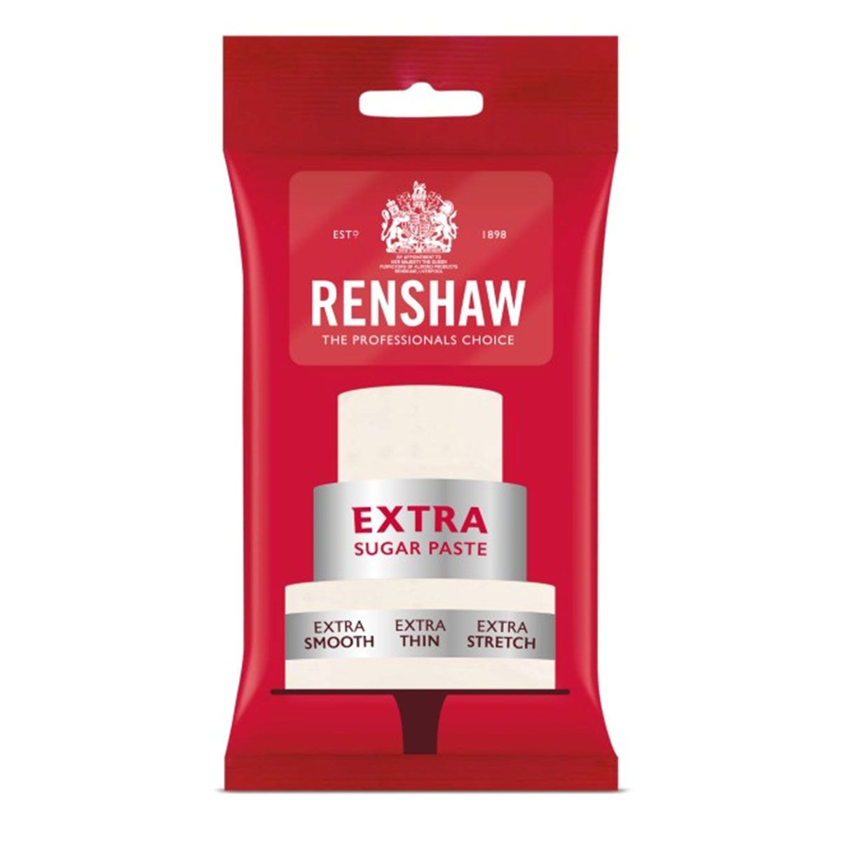 Renshaw Extra biely rolovaný fondant - Extra White 250 g