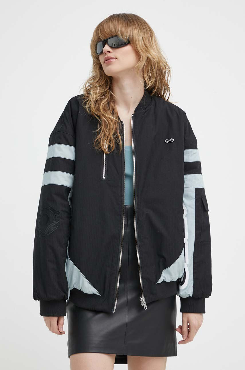 Bunda Résumé AlanaRS Jacket Unisex dámska, čierna farba, prechodná, 20981143
