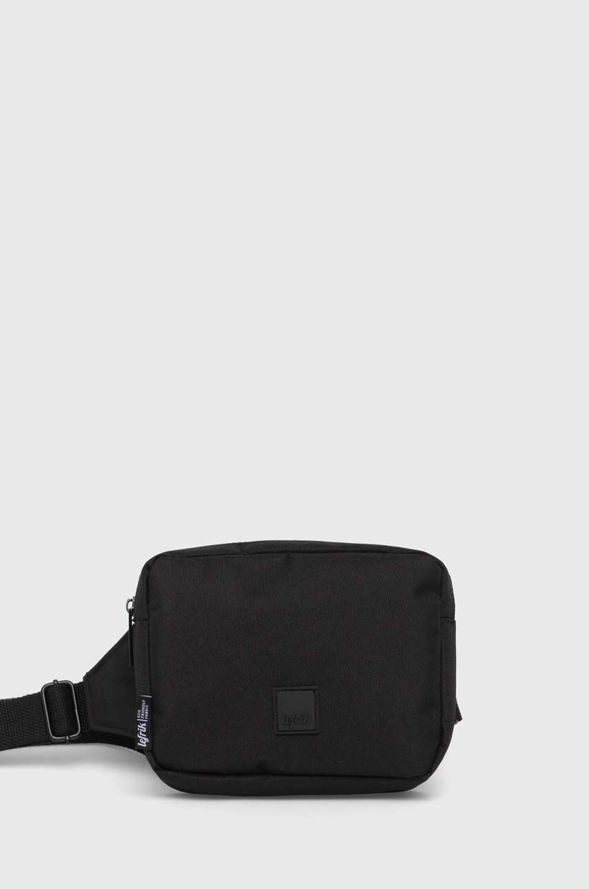 Ľadvinka Lefrik REEF CROSSBODY STRIPES čierna farba