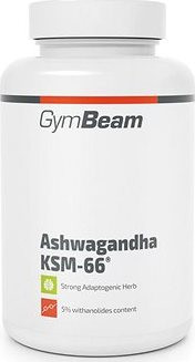 GymBeam Ashwagandha KSM-66®, 90 kapsúl