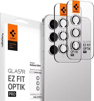 Spigen Glass tR EZ Fit Optik Pro 2 Pack Marble Gray Samsung Galaxy S24+