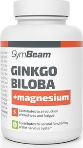 GymBeam Ginkgo Biloba + Magnesium, 90 kapsúl
