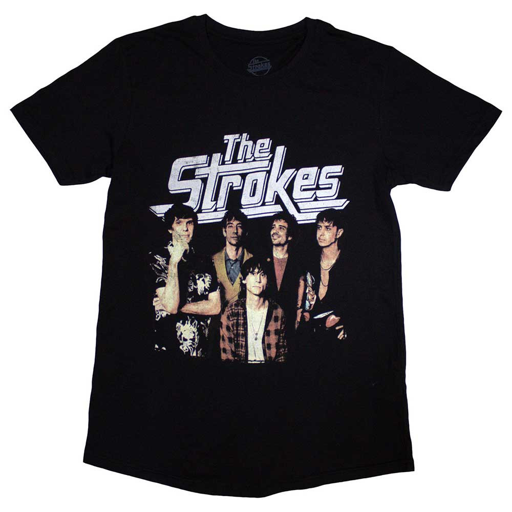 The Strokes tričko Band Photo Čierna S