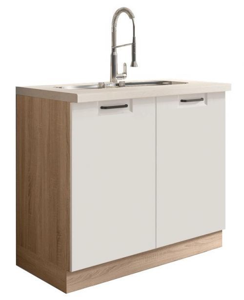 Skrinka do kuchyne Favorit 13D Sonoma/White