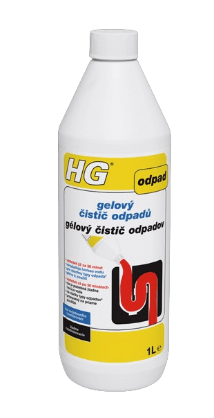 HG 540 - Gélový čistič odpadov 1 L