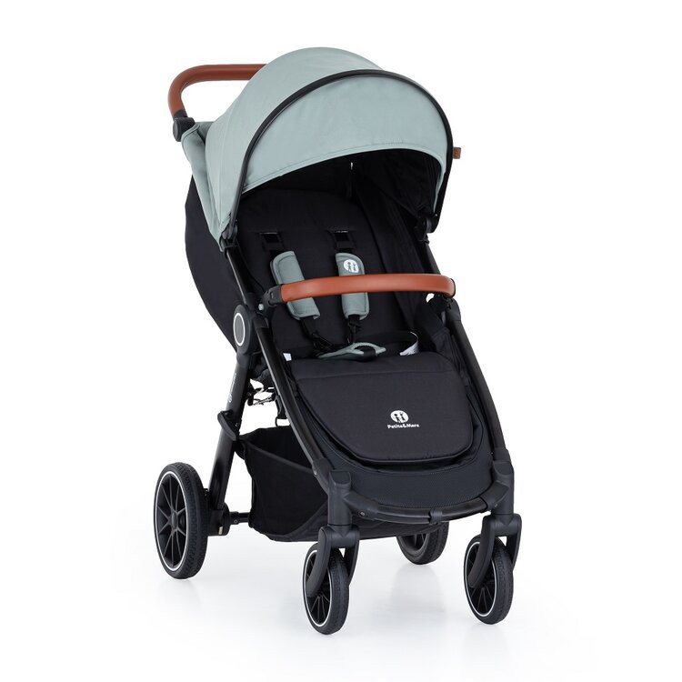 PETITE&MARS Kočík športový Street+ RWS Oak Iron Green 2