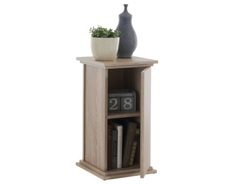 Skrinka v optike stĺpu Essex 1, výška 58 cm, dub sonoma%