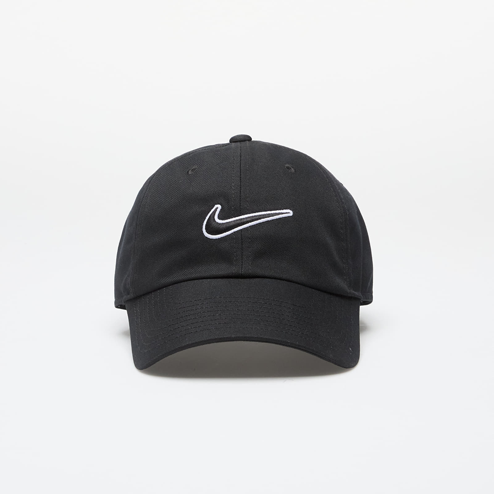 Nike Club Unstructured Swoosh Cap Black/ Black
