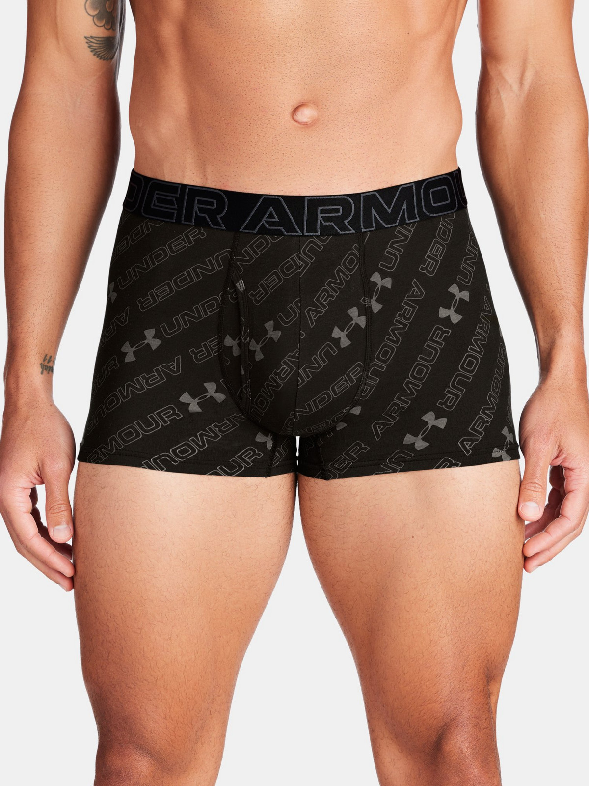 Under Armour Boxer Shorts M UA Perf Cotton Nov 3in-BLK - Men