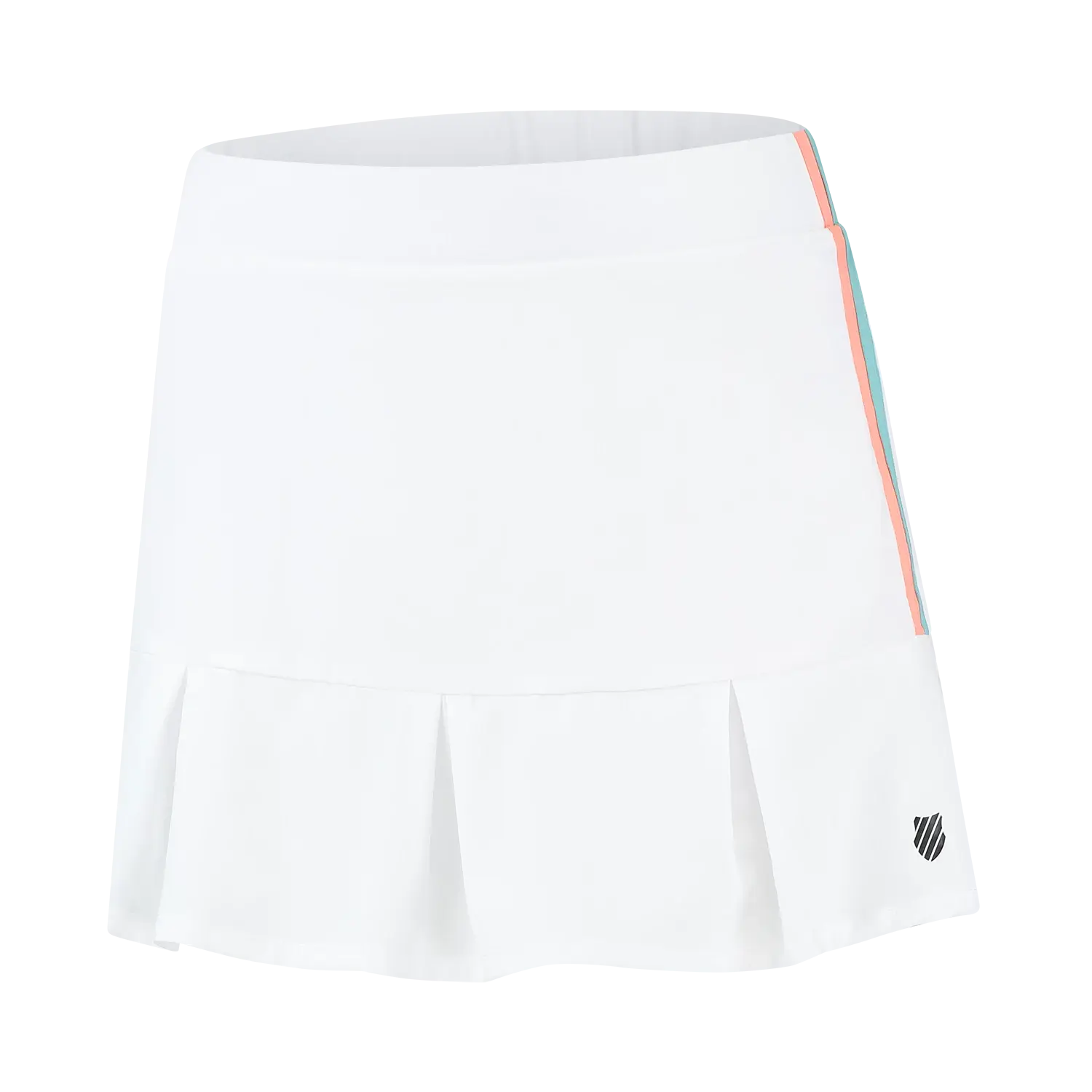 Women's K-Swiss Hypercourt Pleated Skirt 3 White L