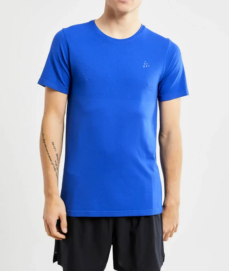 Men's T-shirt Craft Fuseknit Light SS Blue L