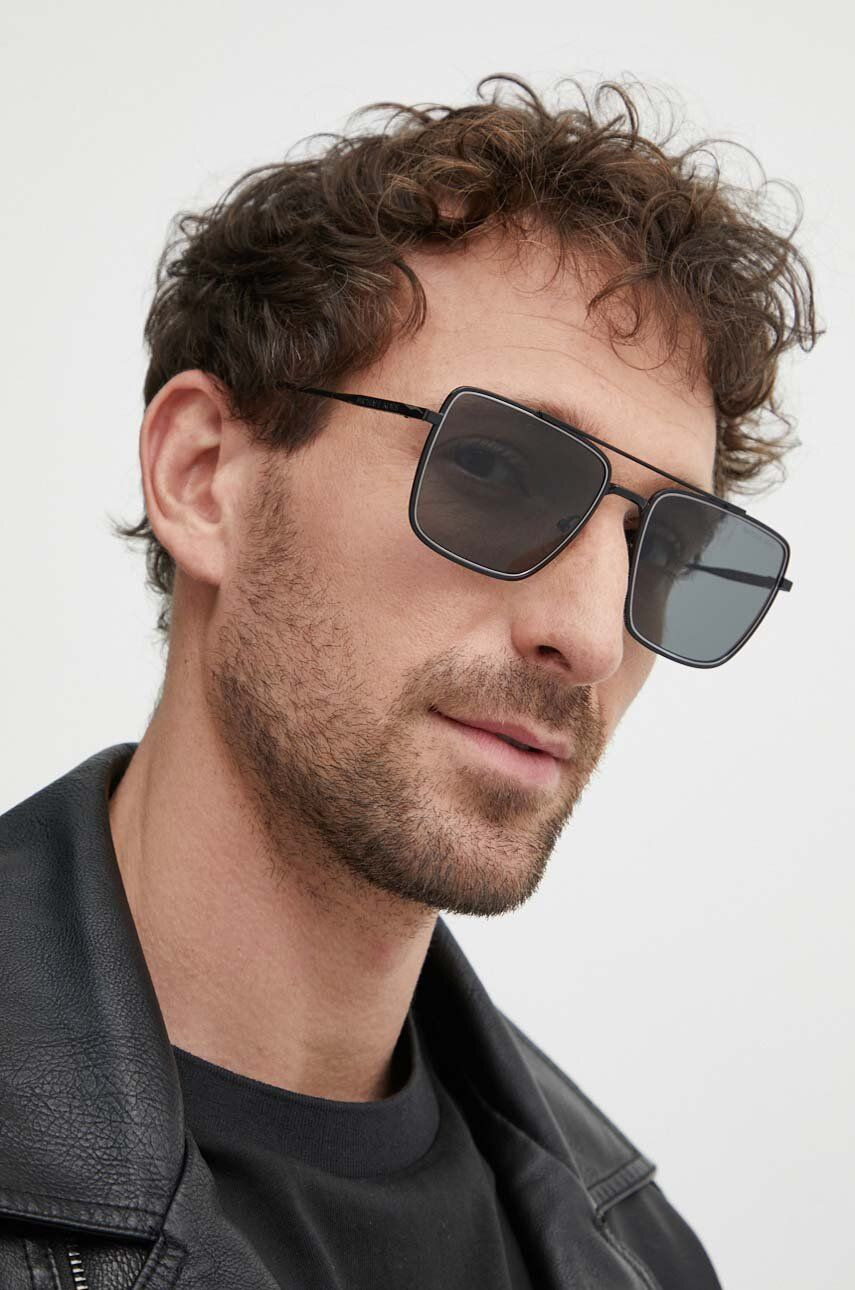 Slnečné okuliare Michael Kors BLUE RIDGE pánske, čierna farba, 0MK1154