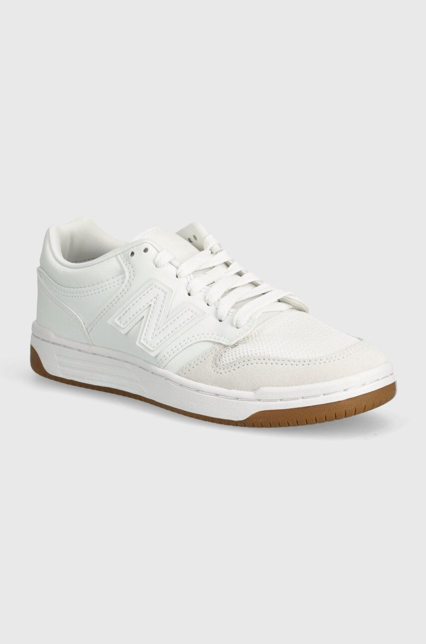 Detské tenisky New Balance 480 biela farba