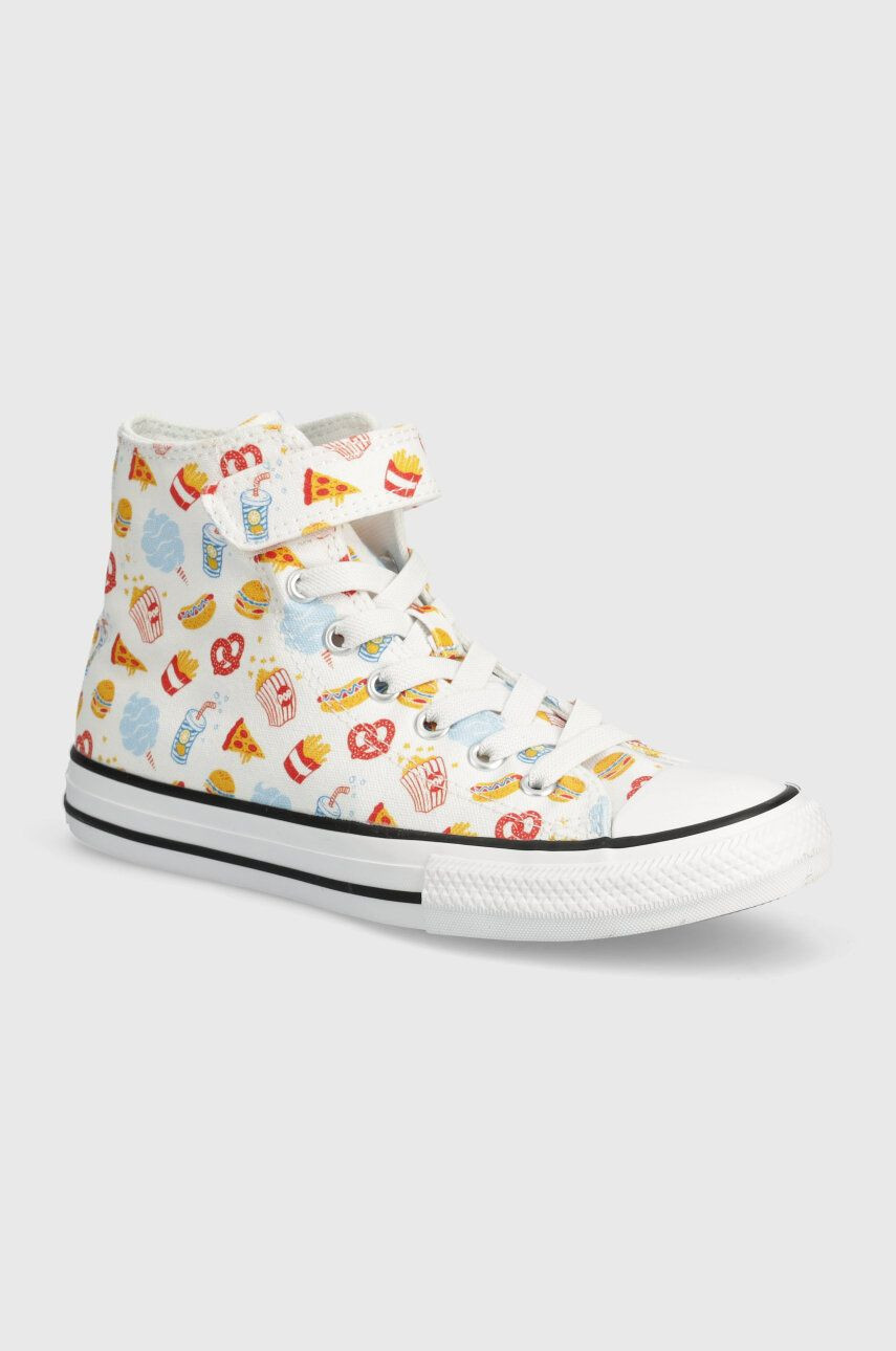 Detské tenisky Converse A07377C biela farba