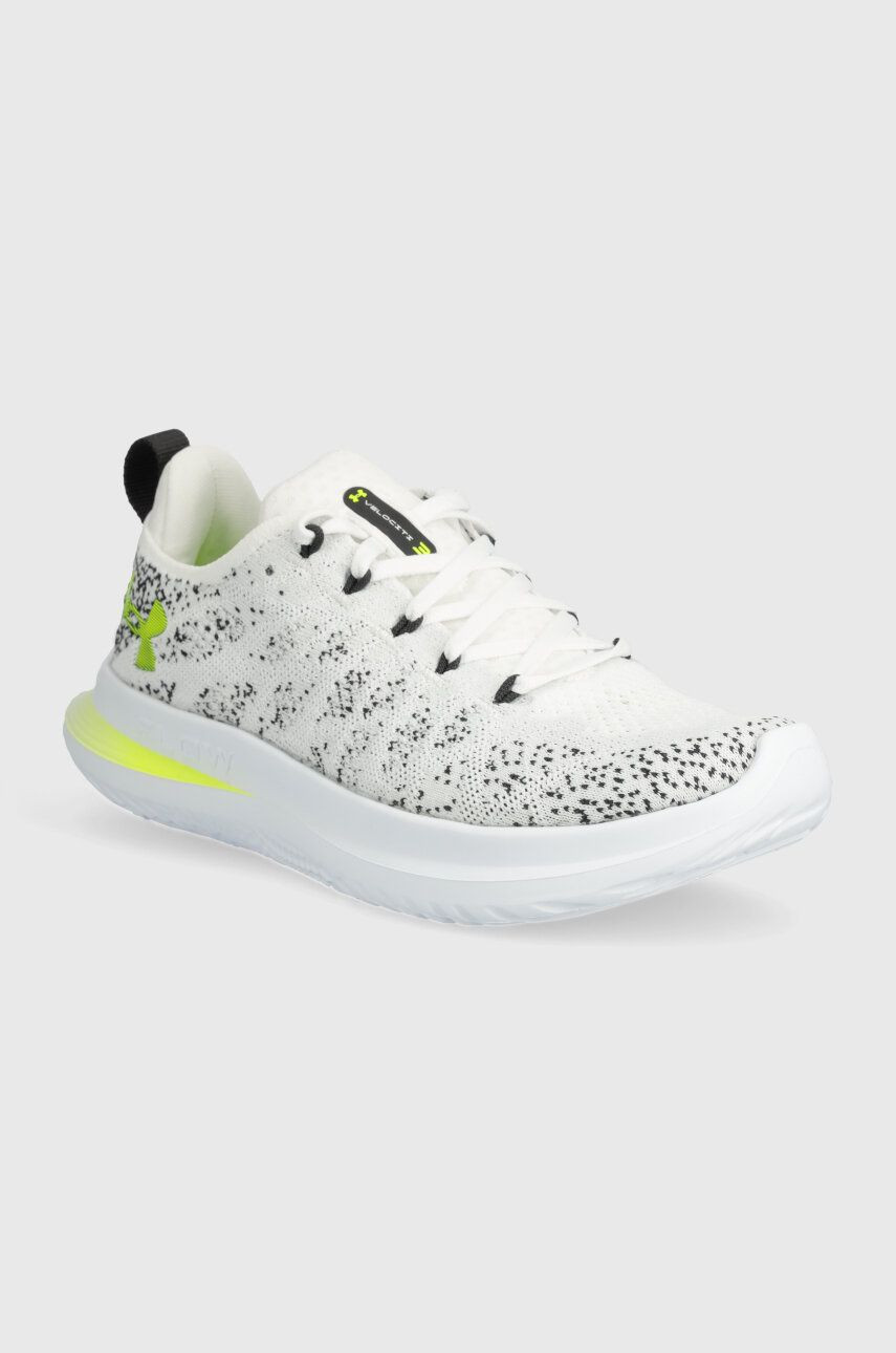 Bežecké topánky Under Armour Velociti 3 biela farba